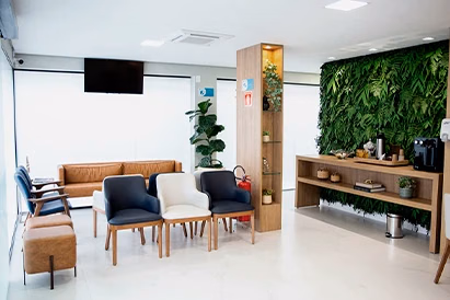 Área de espera da Unidade EV Citi